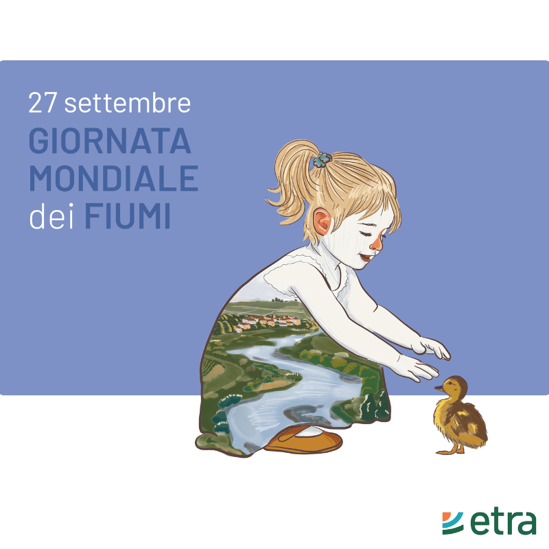 Giornata mondiale dei fiumi bambina